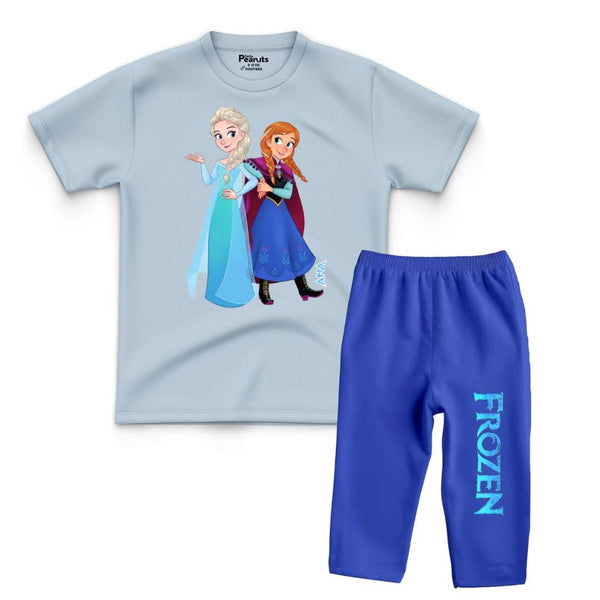 DTF PAJAMA SUIT - ELSA ANNA FRIENDS