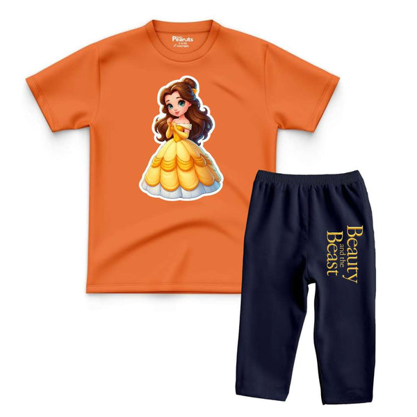 DTF PAJAMA SUIT - BEAUTY AND THE BEAST