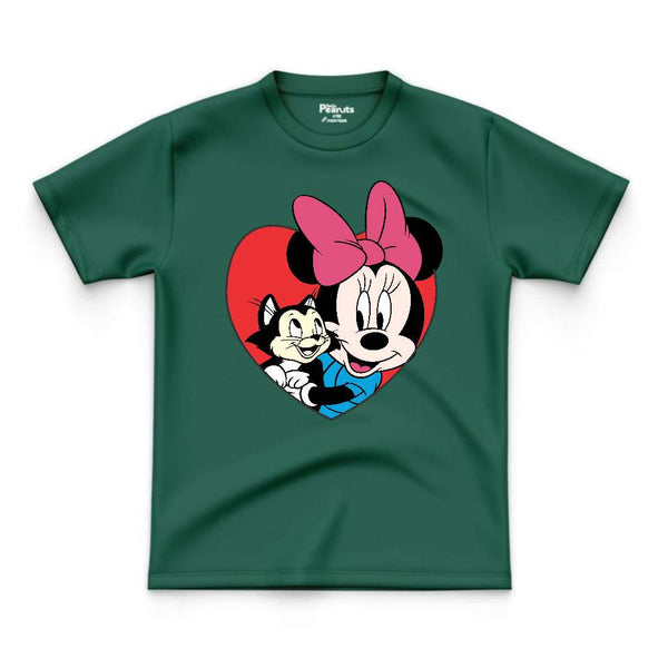 COTTON - MINNIE MOUSE WITH CAT TEE