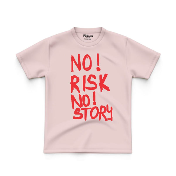 COTTON - NO RISK NO STORY TEE