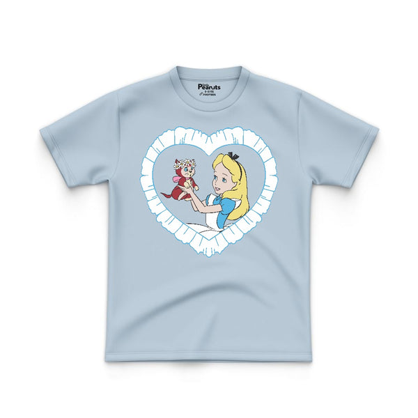 COTTON - ALICE AND DOLL IN HEART TEE
