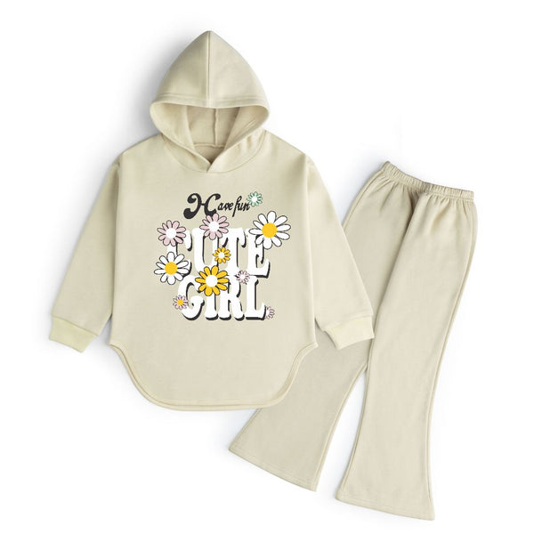 CUTE GIRL - WIDE LEG TRACKSUIT