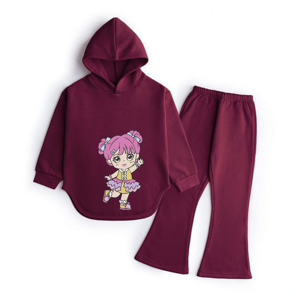 LITTLE GIRL - WIDE LEG TRACKSUIT