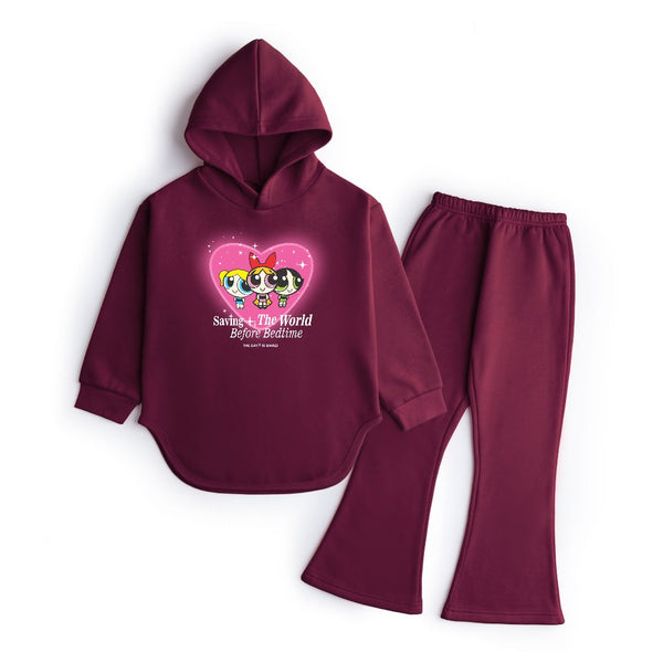 POWER PUFF SAVING - WIDE LEG TRACKSUIT