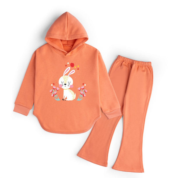 BUNNY LOVES FLOWER - WIDE LEG TRACKSUIT
