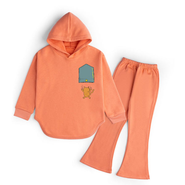 GARFIELD IN POCKET - WIDE LEG TRACKSUIT