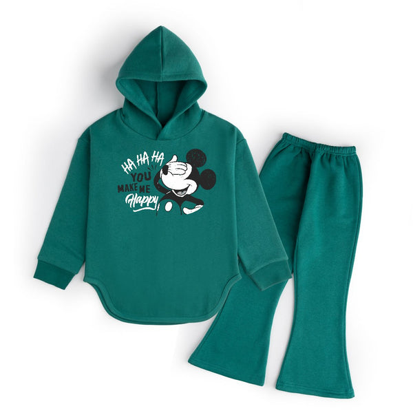 MICKEY IS HAPPY - WIDE LEG TRACKSUIT