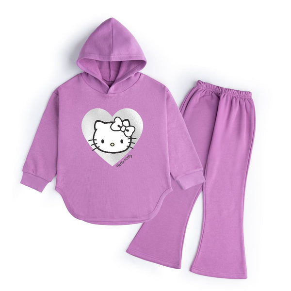 HELLO KITTY HEART - WIDE LEG TRACKSUIT