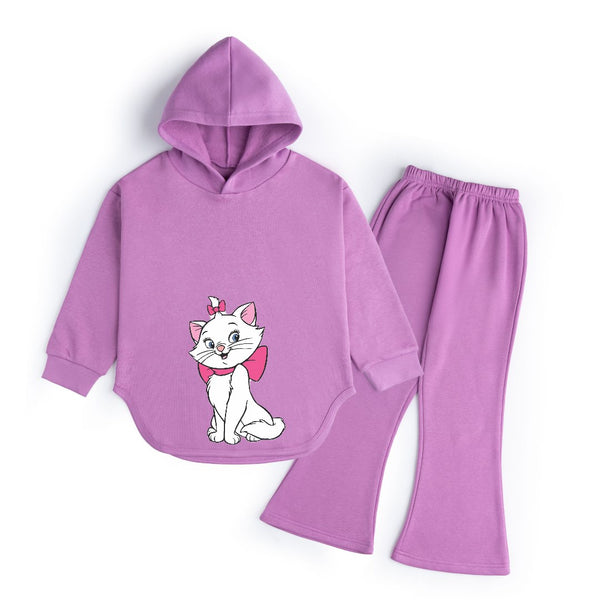 CUTE CAT - WIDE LEG TRACKSUIT