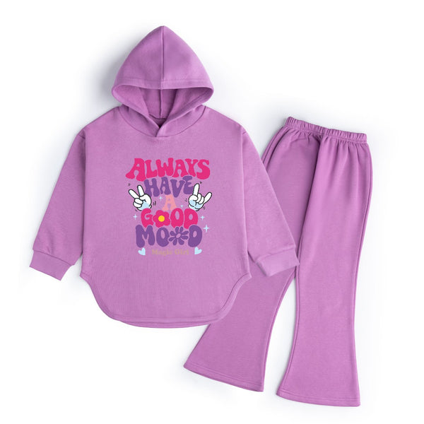 HAVE A GOOD MOOD - WIDE LEG TRACKSUIT