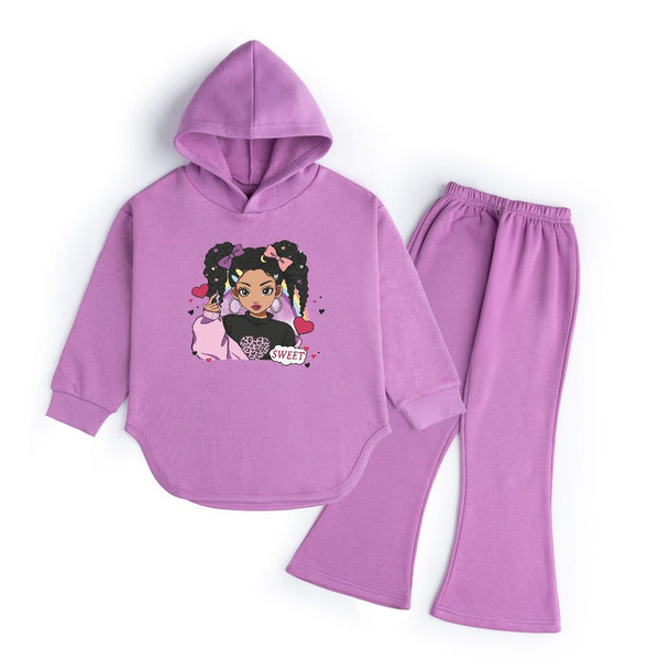 SWEET GIRL - WIDE LEG TRACKSUIT