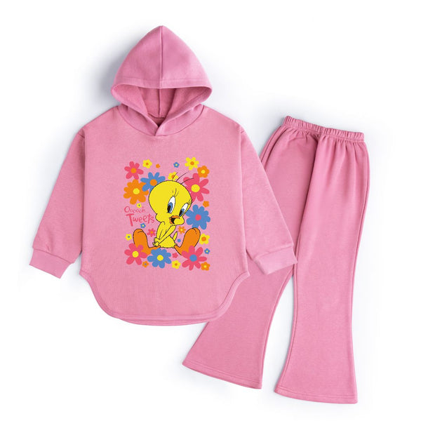 OOH TWEETS TWEETY - WIDE LEG TRACKSUIT