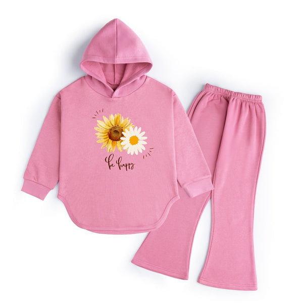 BE HAPPY - WIDE LEG TRACKSUIT