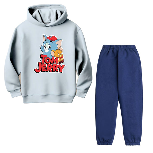TOM AND JERRY WEARING CAP - FLEECE TRACKSUIT
