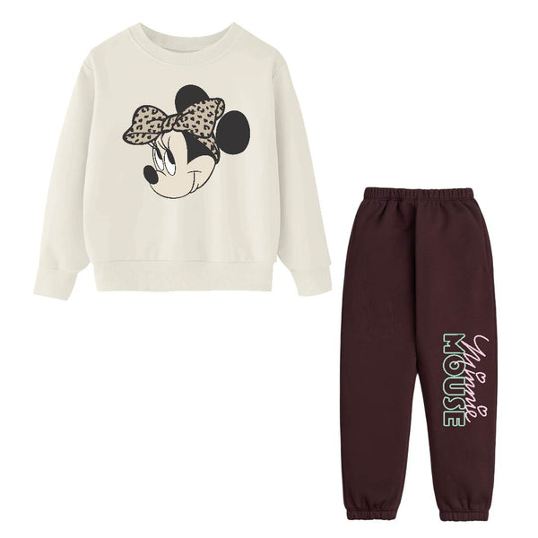 MINNIE WITH BOW  - FLEECE TRACKSUIT