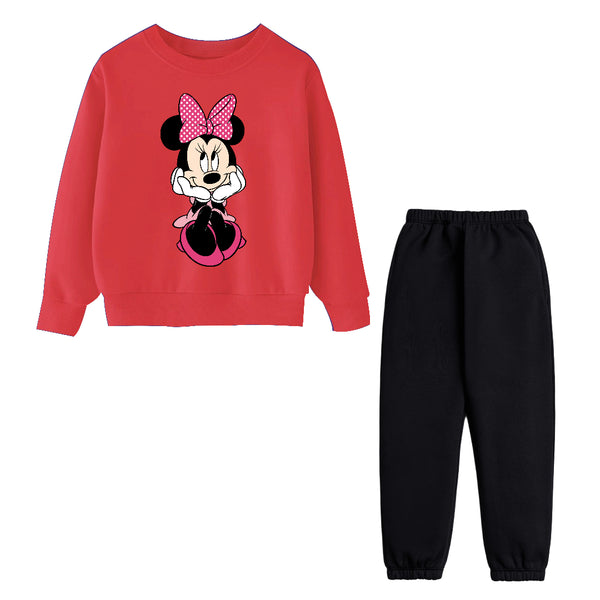 UPDATED MINNIE MOUSE - FLEECE TRACKSUIT