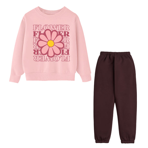 SUNNY FLOWER - FLEECE TRACKSUIT