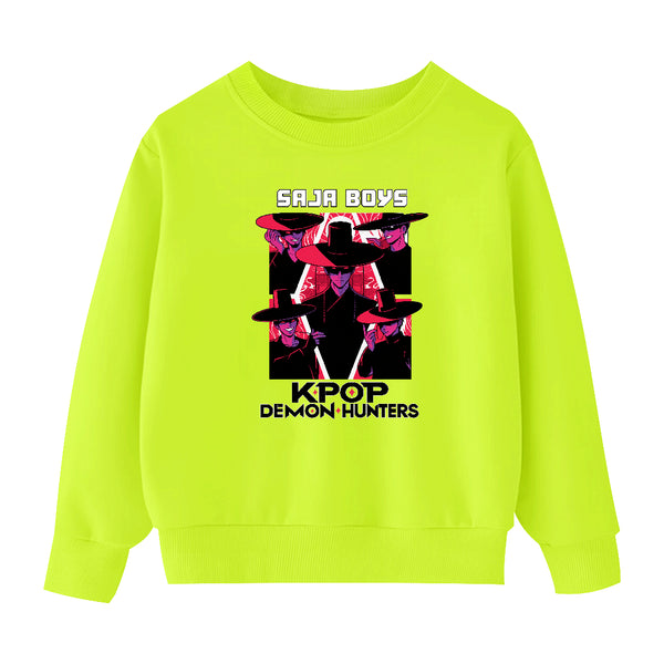 DTF SAJA BOYS K-POP DEMON HUNTER SWEATSHIRT