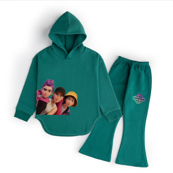 WATCHING K-POP HUNTERX - WIDE LEG TRACKSUIT