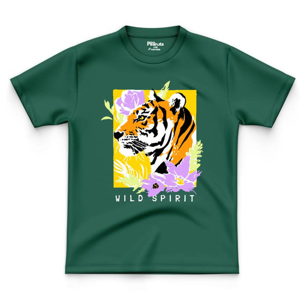 COTTON - WILD SPIRIT TIGER TEE