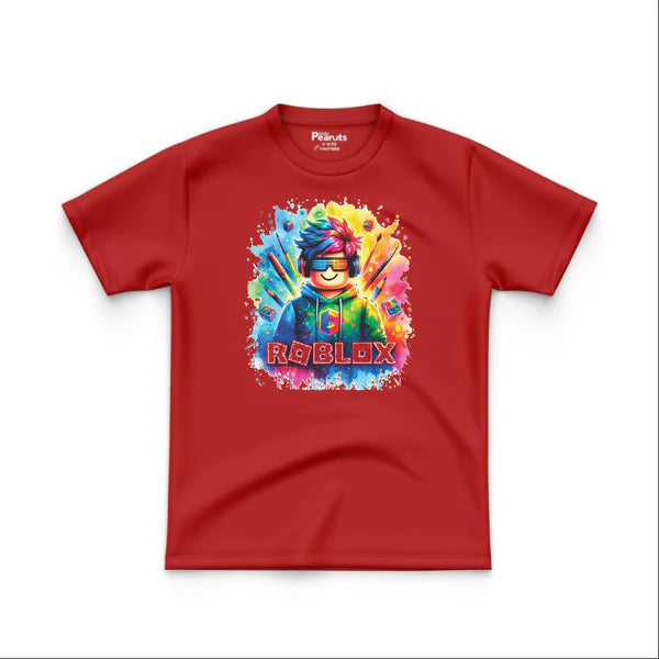 LEFTOVER - COTTON - UPDATED MULTICOLOR ROBLOX TEE