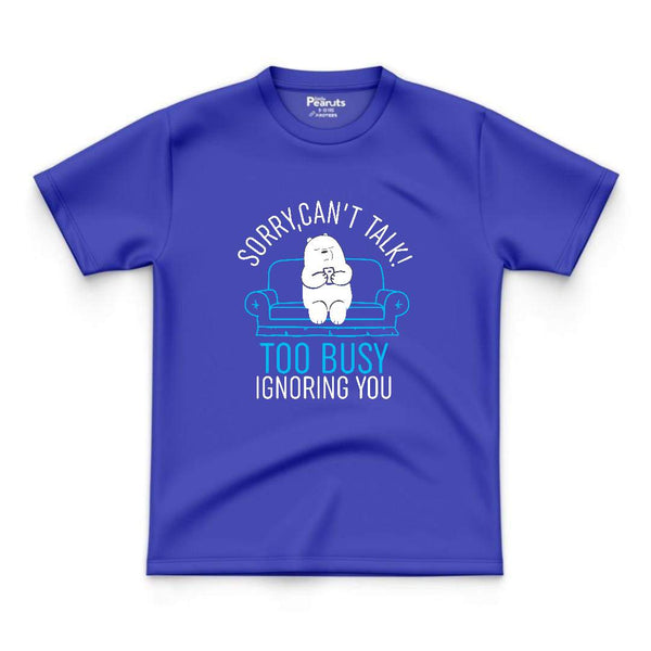 COTTON - SORRY CAN'T TALK TEE