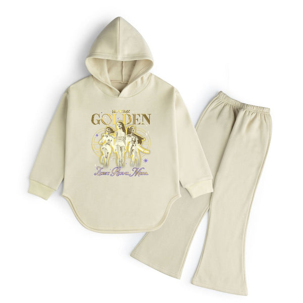 GOLDEN K-POP - WIDE LEG TRACKSUIT