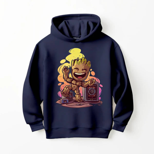 LEFTOVER DTF -  BABY GROOT HOODIE