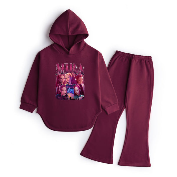 K-POP MIRA - WIDE LEG TRACKSUIT