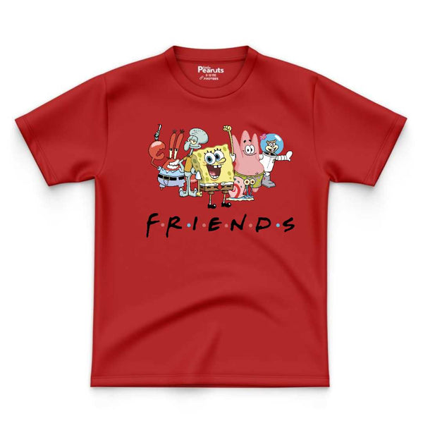 COTTON - SPOGEBOB FRIENDS TEE