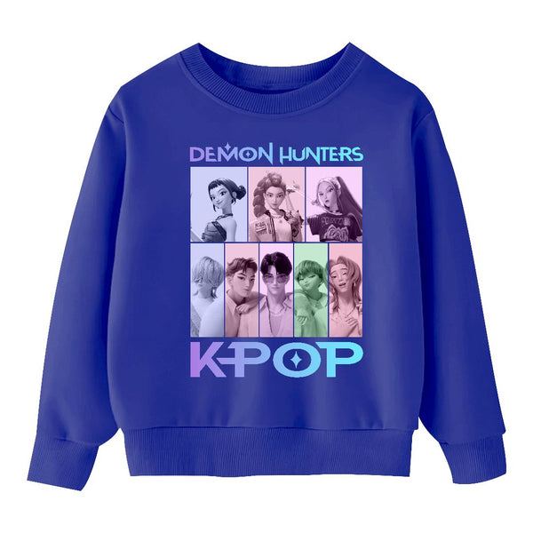 DTF VINTAGE DEMON HUNTER K-POP SWEATSHIRT