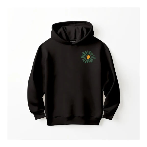 LEFTOVER DTF - GREEN FLORAL HOODIE