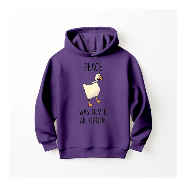 DTF NO PEACE  HOODIE