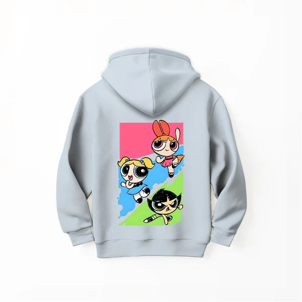 LEFTOVER DTF - POWER PUFF HOODIE
