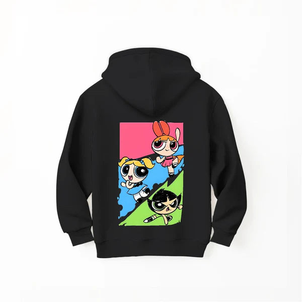LEFTOVER DTF - POWER PUFF HOODIE