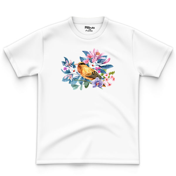 COTTON -  WATER PAINT SPARROW TEE