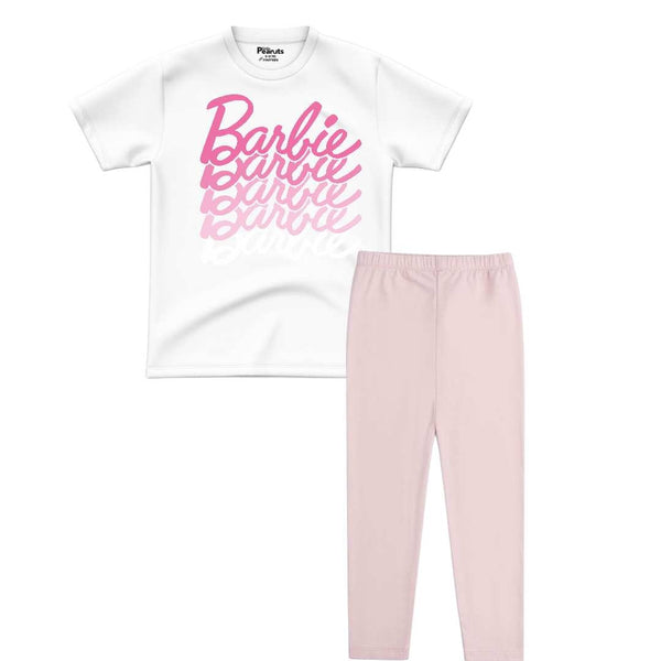 DTF LEGGING SUIT - BARBIE WRITING