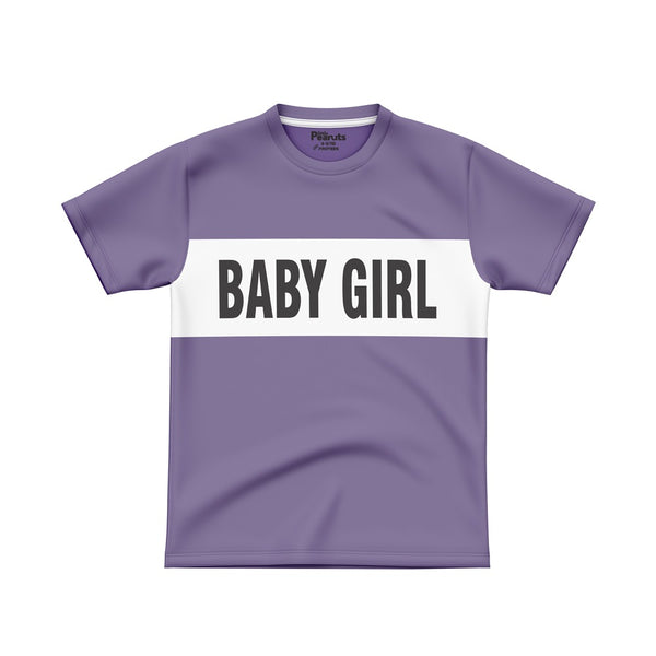 JUNIOR COTTON - BABY GIRL PURPLE TEE