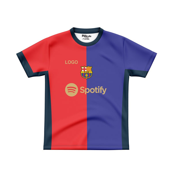 FOOTBALL POLYESTER - NEW EDITION LAMINE YAMAL BARCELONA HOME JERSEY