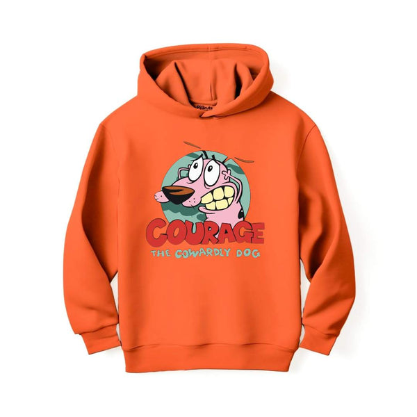 DTF COURAGE THE COWARDLY DOG HOODIE