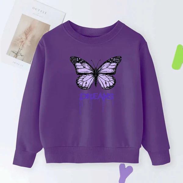 LEFTOVERDTF DREAMS BUTTERFLY SWEATSHIRT