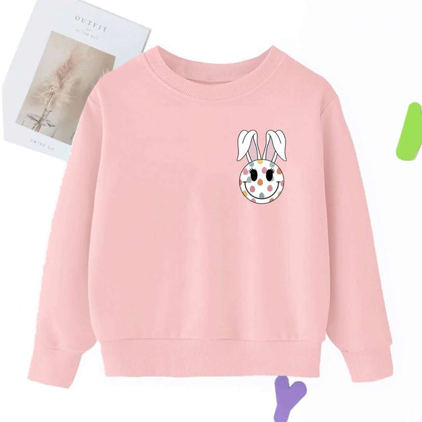 DTF SMILEY RABBIT SWEATSHIRT