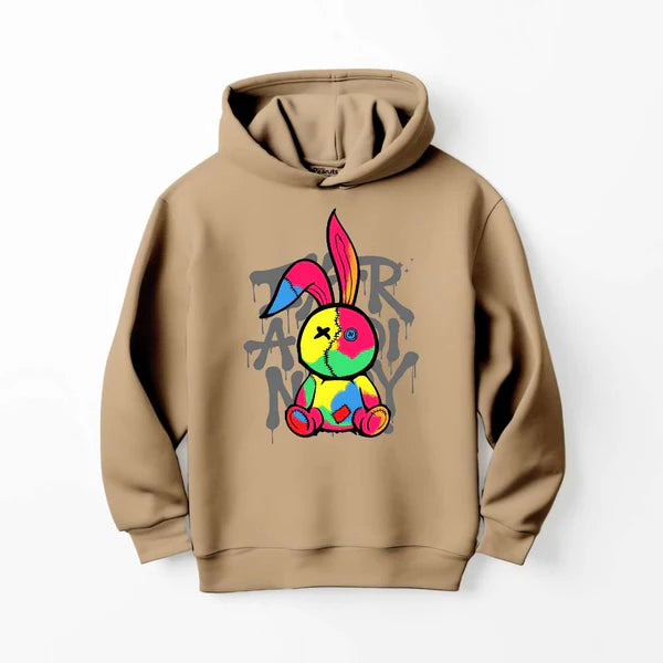 LEFTOVER DTF - GRAFFITI BUNNY HOODIE