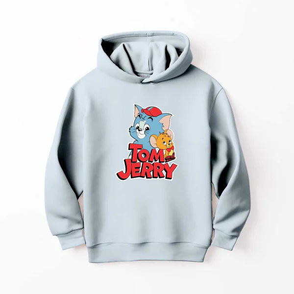 LEFTOVER DTF -TOM WEARING CAP & JERRY HOODIE
