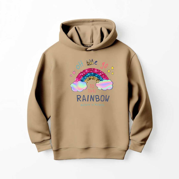 DTF OFF GO TO THE RAINBOW HOODIE