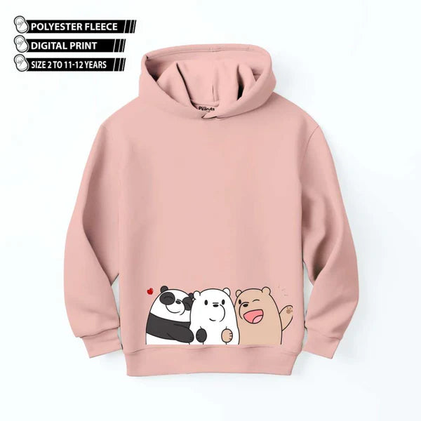 LEFTOVER DTF - 3 BEAR FRIENDS HOODIE