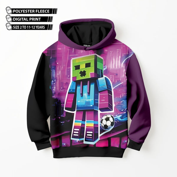DIGITAL POLYESTER HOODIE - ROBLOX PIXEL FLEX HOODIE