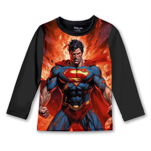 DIGITAL POLYESTER F/S - SUPERMAN POWER