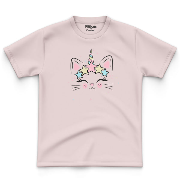 COTTON - MULTI COLOR CAT TEE
