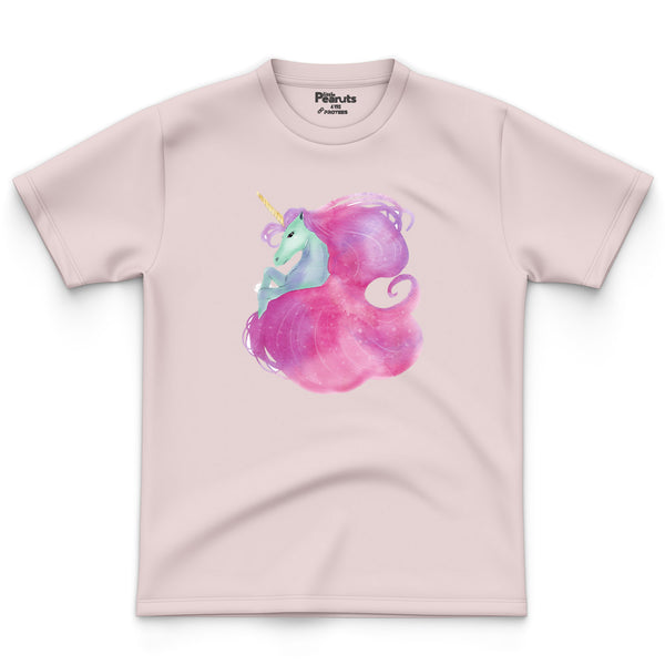 COTTON - BABY PINK UNICORN TEE